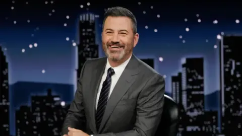 TV personality Jimmy Kimmel temporarily taken off the airwaves following controversial remarks regarding conservative figure Charlie Kirk