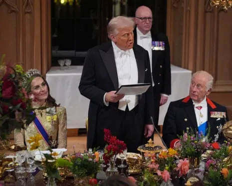 Trump Praises ‘Exceptional’ British-American Partnership During Landmark Return Official Trip